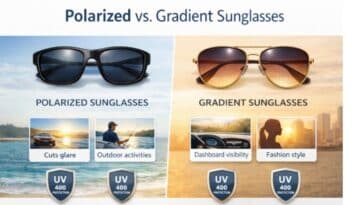 Polarized Vs. Gradient Sunglasses